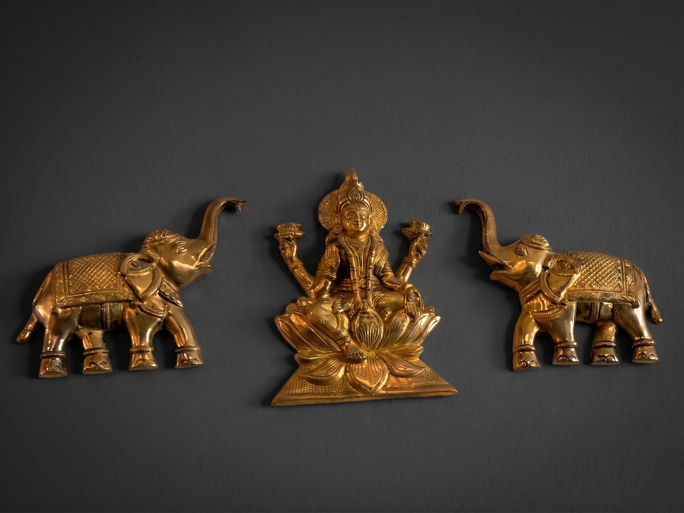 Gajalakshmi Wall Piece