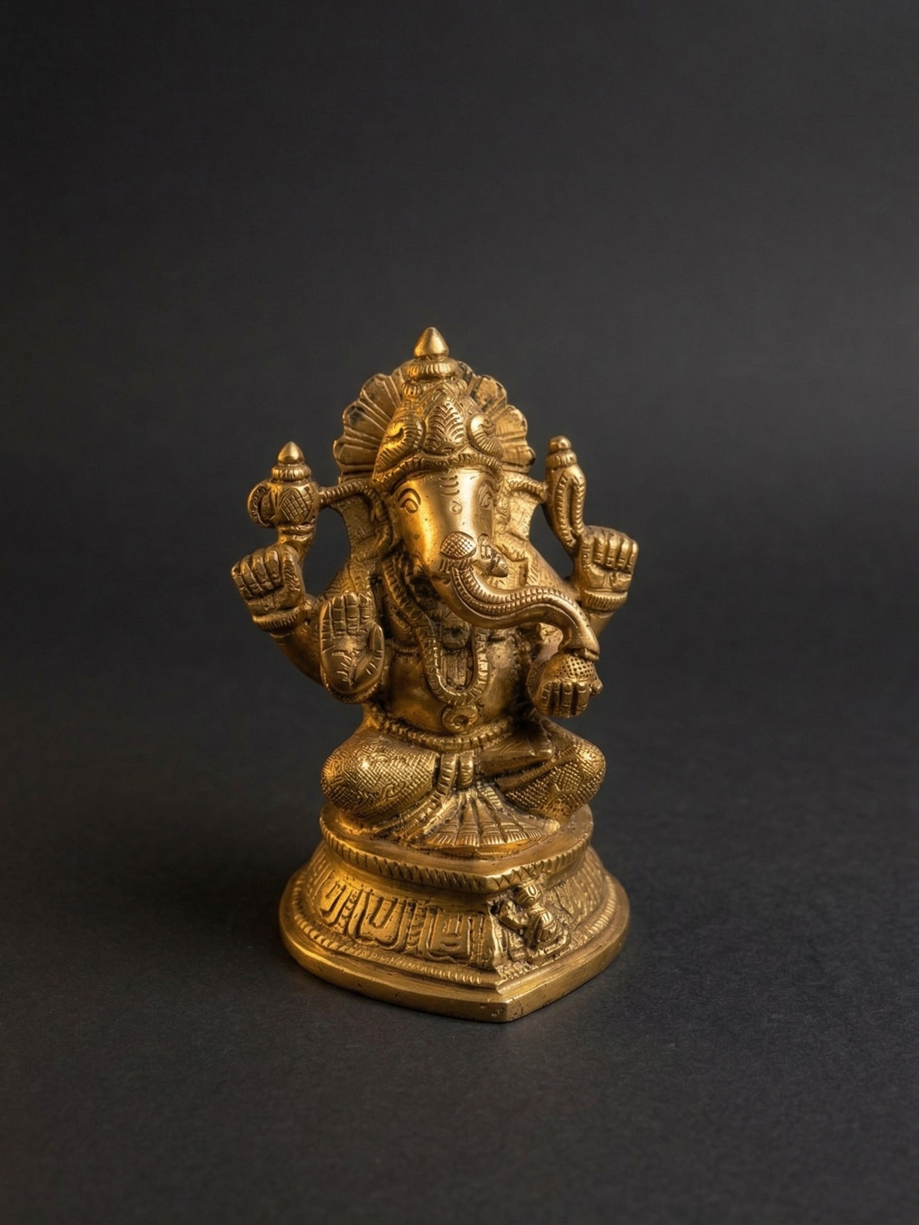 Brass Ganesh 01